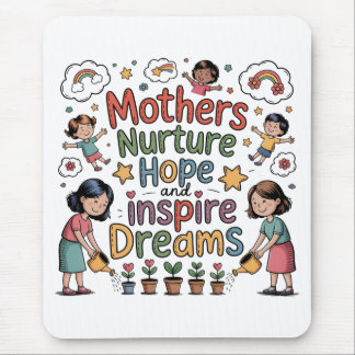 Alfombrilla De Ratón Mothers Nurture Hope And Inspire Dreams