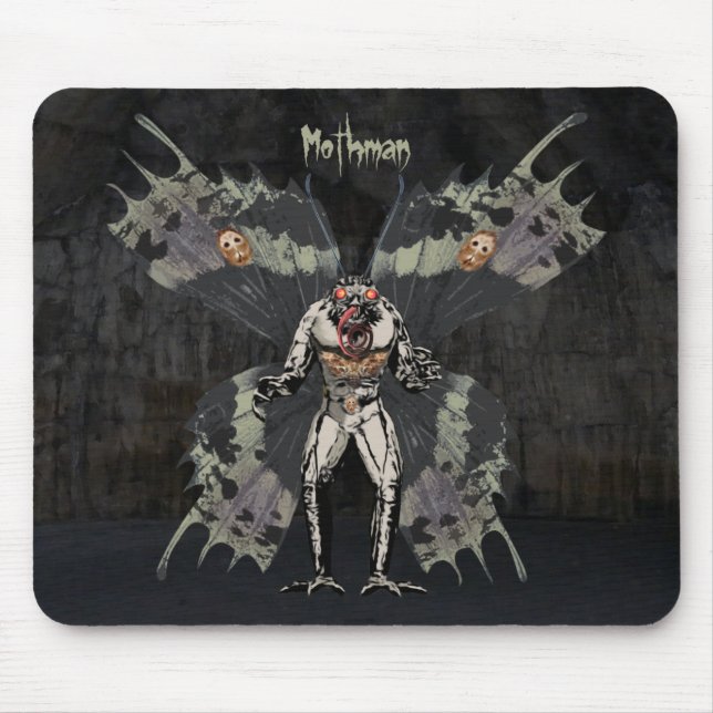 Alfombrilla De Ratón Mothman Mousepad (Frente)