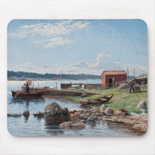 Alfombrilla De Ratón "Motif from Jutholmen" mousepad de Abrahamsson (Frente)