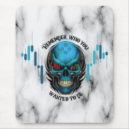Alfombrilla De Ratón Motivación Comercial | Calavera y Mármol | Recuerd