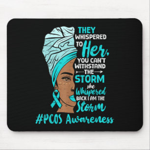 Alfombrilla De Ratón Motivación Concienciación de Pcos Mujeres Negras M