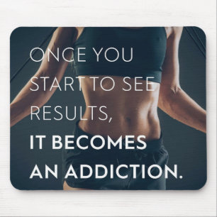 Alfombrilla De Ratón Motivación De Gimnasio Para Mujeres - Resultados -