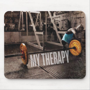 Alfombrilla De Ratón Motivación del entrenamiento - mi terapia