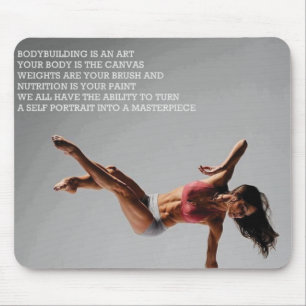 Alfombrilla De Ratón Motivación del gimnasio del entrenamiento de la