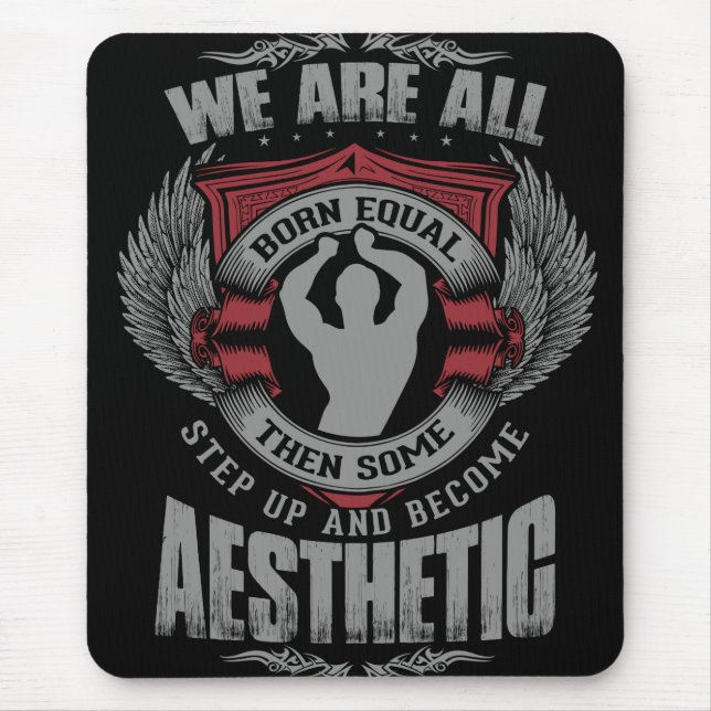 Alfombrilla De Ratón Motivación física - Estética - Intensificación - Z (Frente)