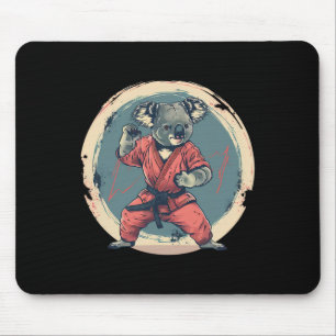 Alfombrilla De Ratón Motivo de koala de karate Taekwondo Jiu-jitsu Mma 