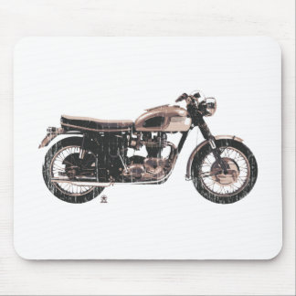 Alfombrilla De Ratón Motocicleta clásica simplemente hermosa
