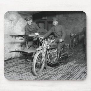 Alfombrilla De Ratón Motocicleta militar EMT, los años 10