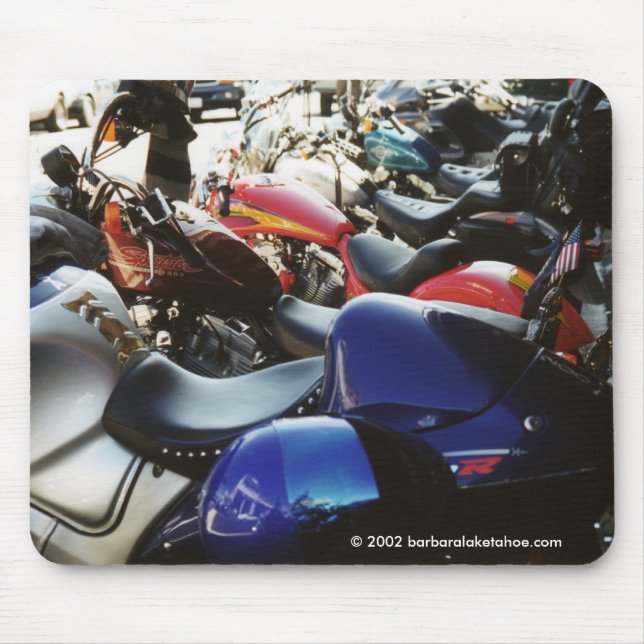 Alfombrilla De Ratón "Motocicletas calientes" MOUSEPAD de Primo (Frente)