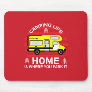 Alfombrilla De Ratón Motohogar   RV Motorhome   Camping Life Latte Mug