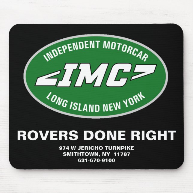 Alfombrilla De Ratón MOTORCAR Mousepad INDEPENDIENTE (Frente)