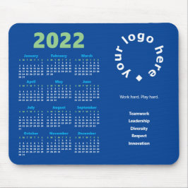 Alfombrilla De Ratón Mou del calendario de logotipos y marcas de la emp