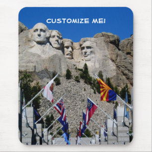 Alfombrilla De Ratón Mount Rushmore American Memorial