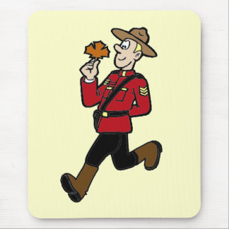 Alfombrilla De Ratón Mountie canadiense