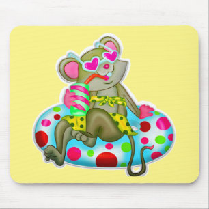 ALFOMBRILLA DE RATÓN MOUSE ON BEACH COMPUTER MOUSE MOUSE PAD
