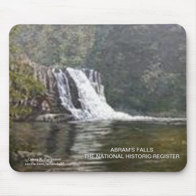 ALFOMBRILLA DE RATÓN MOUSE PAD "ABRAM'S FALLS" (Frente)