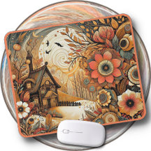 MOUSE PAD - Cabina del jardinero floral