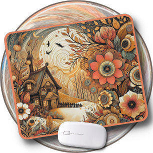 Alfombrilla De Ratón MOUSE PAD - Cabina del jardinero floral
