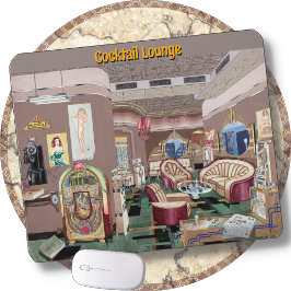 Alfombrilla De Ratón MOUSE PAD - Cocktail Lounge - Victorian-P. Harnly