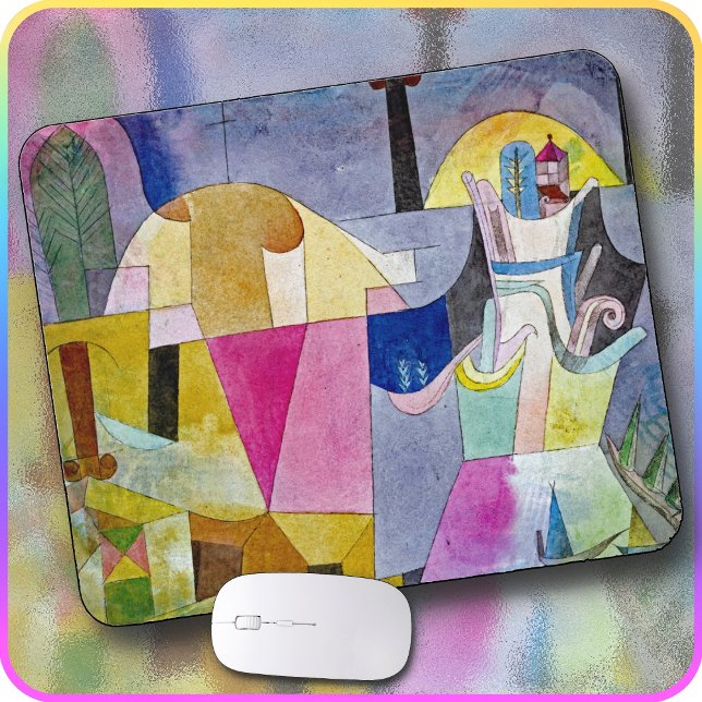Alfombrilla De Ratón MOUSE PAD - Columnas negras en un paisaje (1919) (Subido por el creador)