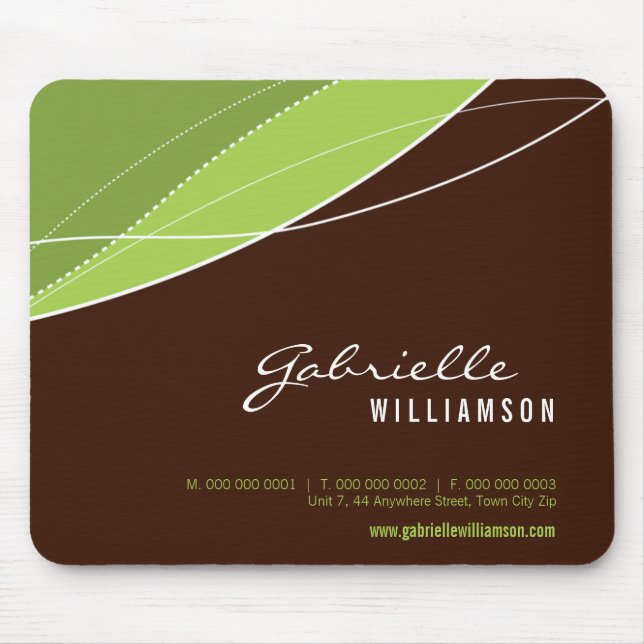 Alfombrilla De Ratón MOUSE PAD :: elegancia moderna 10 (Frente)