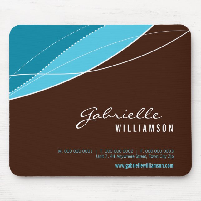 Alfombrilla De Ratón MOUSE PAD :: elegancia moderna 9 (Frente)