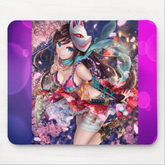 Alfombrilla De Ratón mouse pad Girl Anime collection