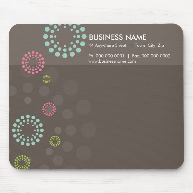 Alfombrilla De Ratón MOUSE PAD: retrospot 6 (Frente)