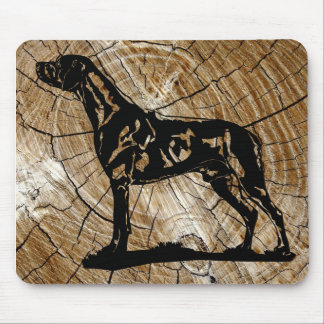 Alfombrilla De Ratón Mouse Pad Rhodesian Ridgeback Wood