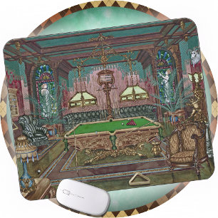 Alfombrilla De Ratón MOUSE PAD - Sala de billar - Perkins Harnly