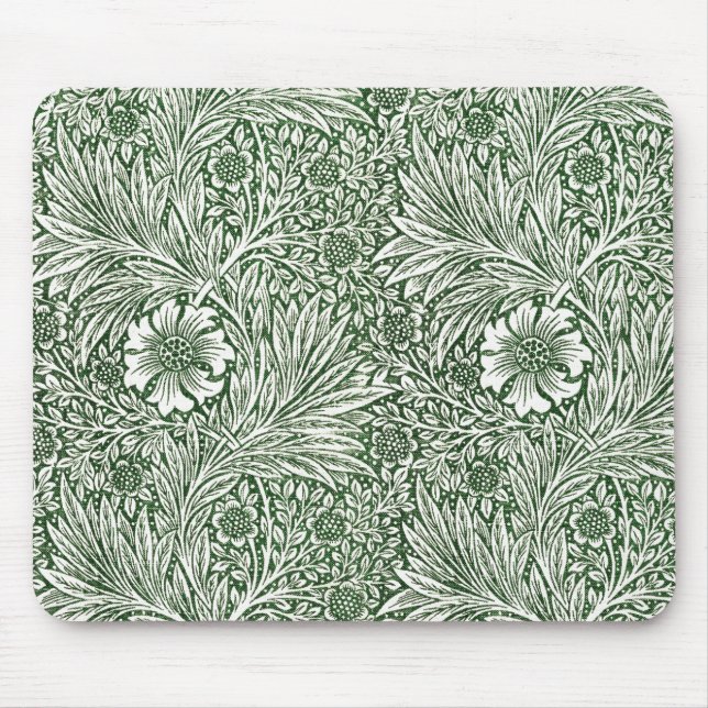 ALFOMBRILLA DE RATÓN MOUSE PAD : WILLIAM MORRIS : MARIGOLIS (Frente)