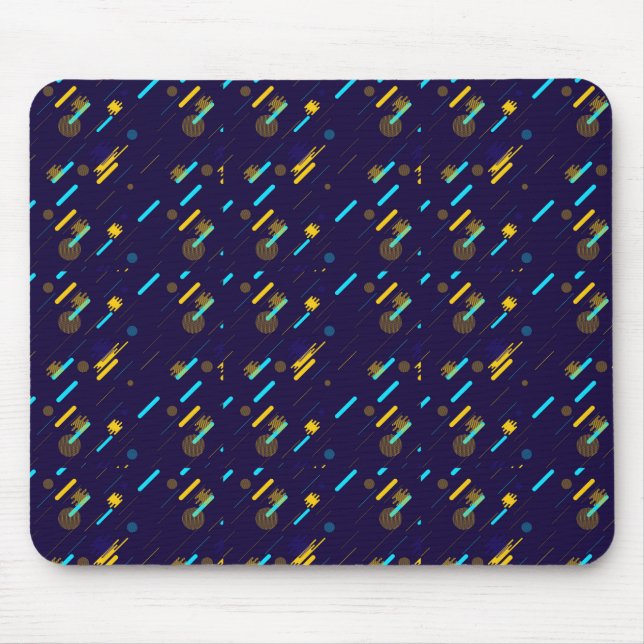 Alfombrilla De Ratón Mouse pad with a vibrant space-themed design (Frente)
