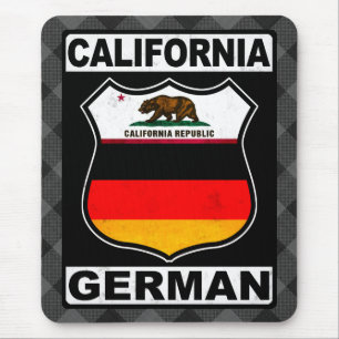 Alfombrilla De Ratón Mousemat alemán americano de California
