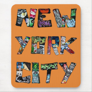 Alfombrilla De Ratón Mousemat de arte callejero de Nueva York