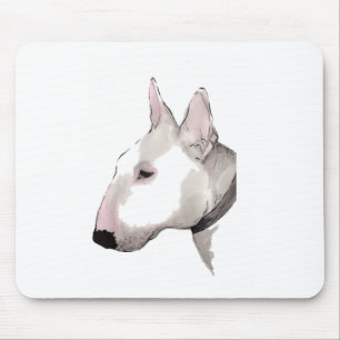 Alfombrilla De Ratón mousemat de bull terrier del inglés