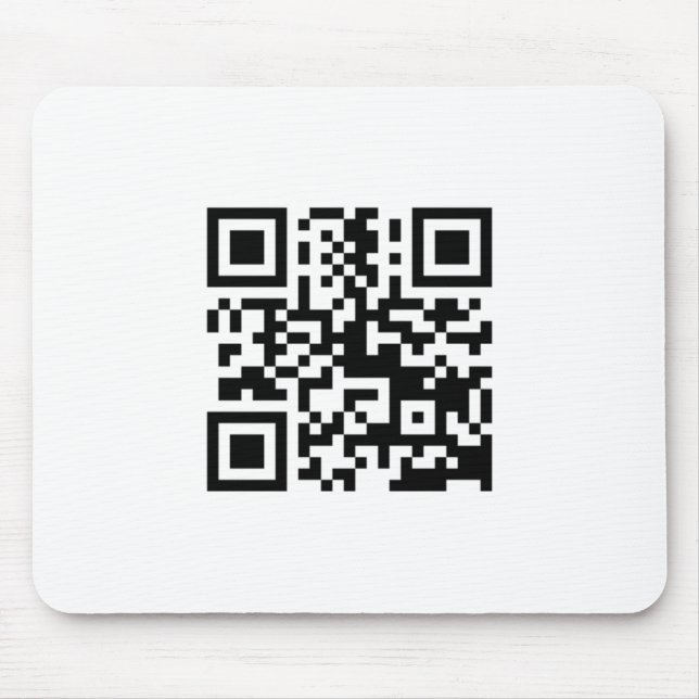 Alfombrilla De Ratón Mousemat del código de barras (Frente)