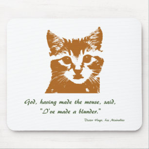 Alfombrilla De Ratón Mousemat: El gato