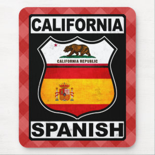 Alfombrilla De Ratón Mousemat español-americano de California