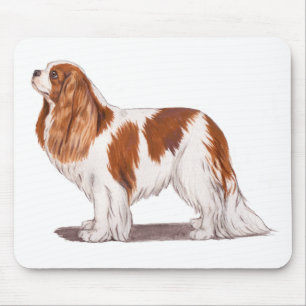 Alfombrilla De Ratón Mousemat: perro de aguas de rey Charles arrogante