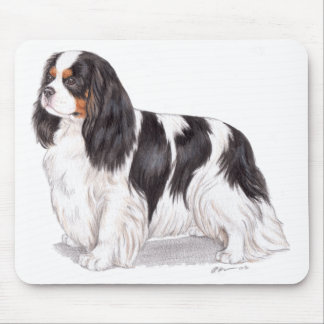 Alfombrilla De Ratón Mousemat: Perro de aguas de rey Charles arrogante