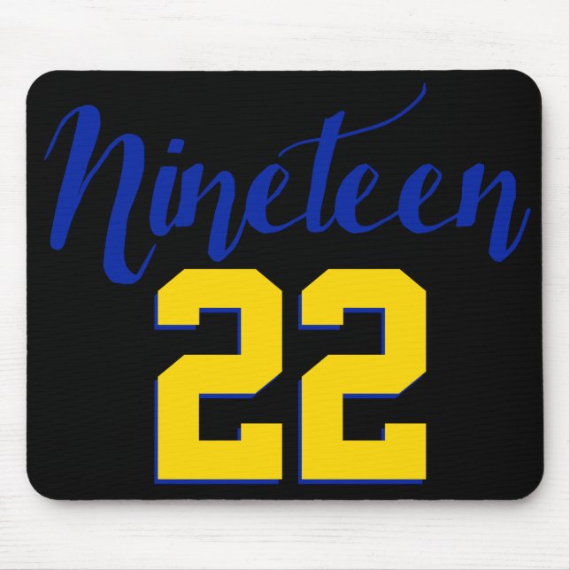 Alfombrilla De Ratón Mousepad 1922 (Frente)