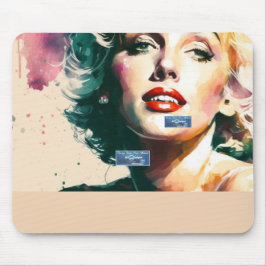 Alfombrilla De Ratón Mousepad 1 Beige(Monroe) RFPMDesigns ©️ 2024