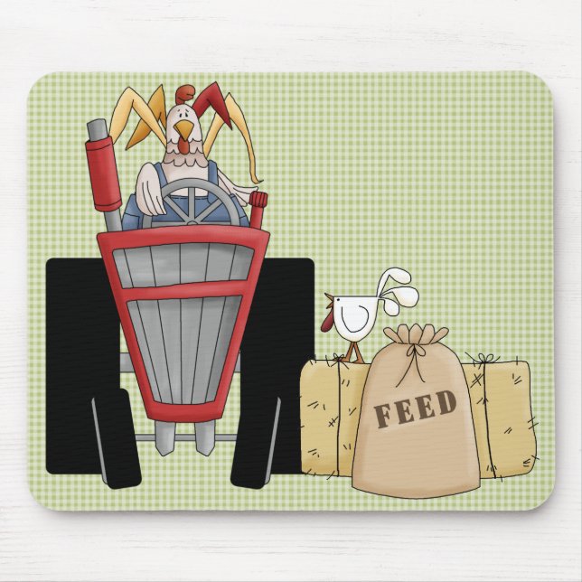 Alfombrilla De Ratón Mousepad #1 de granja (Frente)