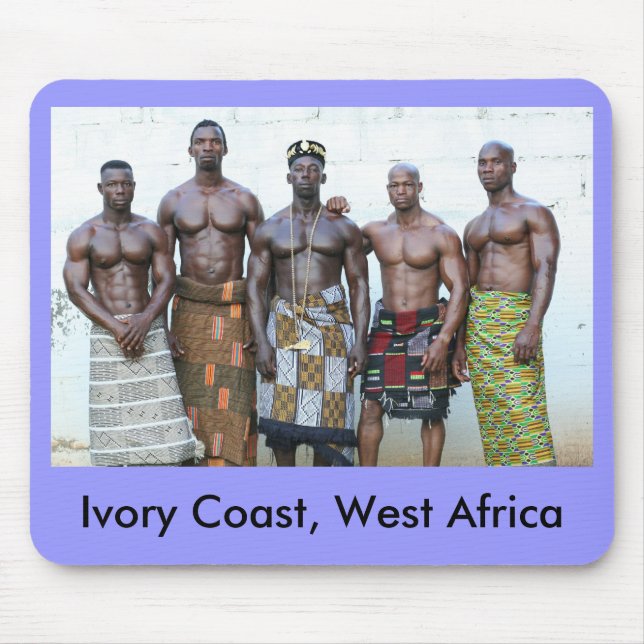 Alfombrilla De Ratón Mousepad, 5 guerreros, púrpuras (Frente)