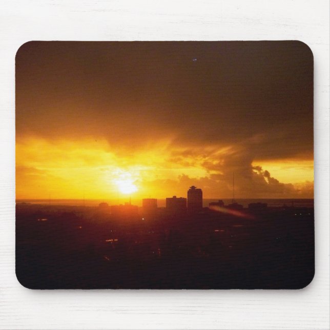 Alfombrilla De Ratón mousepad 6 de la puesta del sol (Frente)