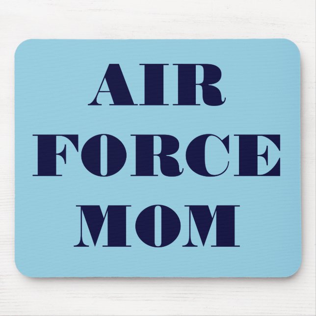 Alfombrilla De Ratón Mousepad Air Force Mom (Frente)