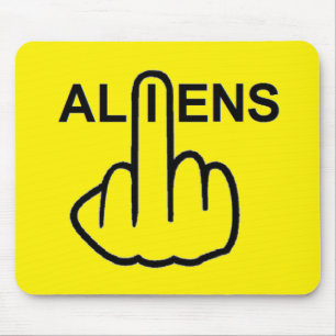 Alfombrilla De Ratón Mousepad Aliens Flip