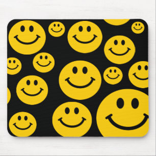 Alfombrilla De Ratón Mousepad amarillo de la cara
