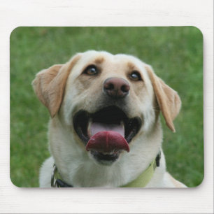 Alfombrilla De Ratón Mousepad amarillo de Labrador