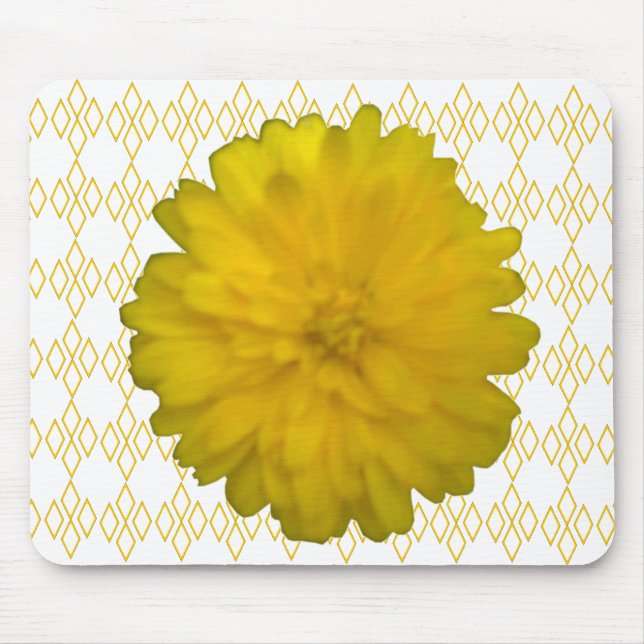 Alfombrilla De Ratón Mousepad amarillo Marigold (Frente)